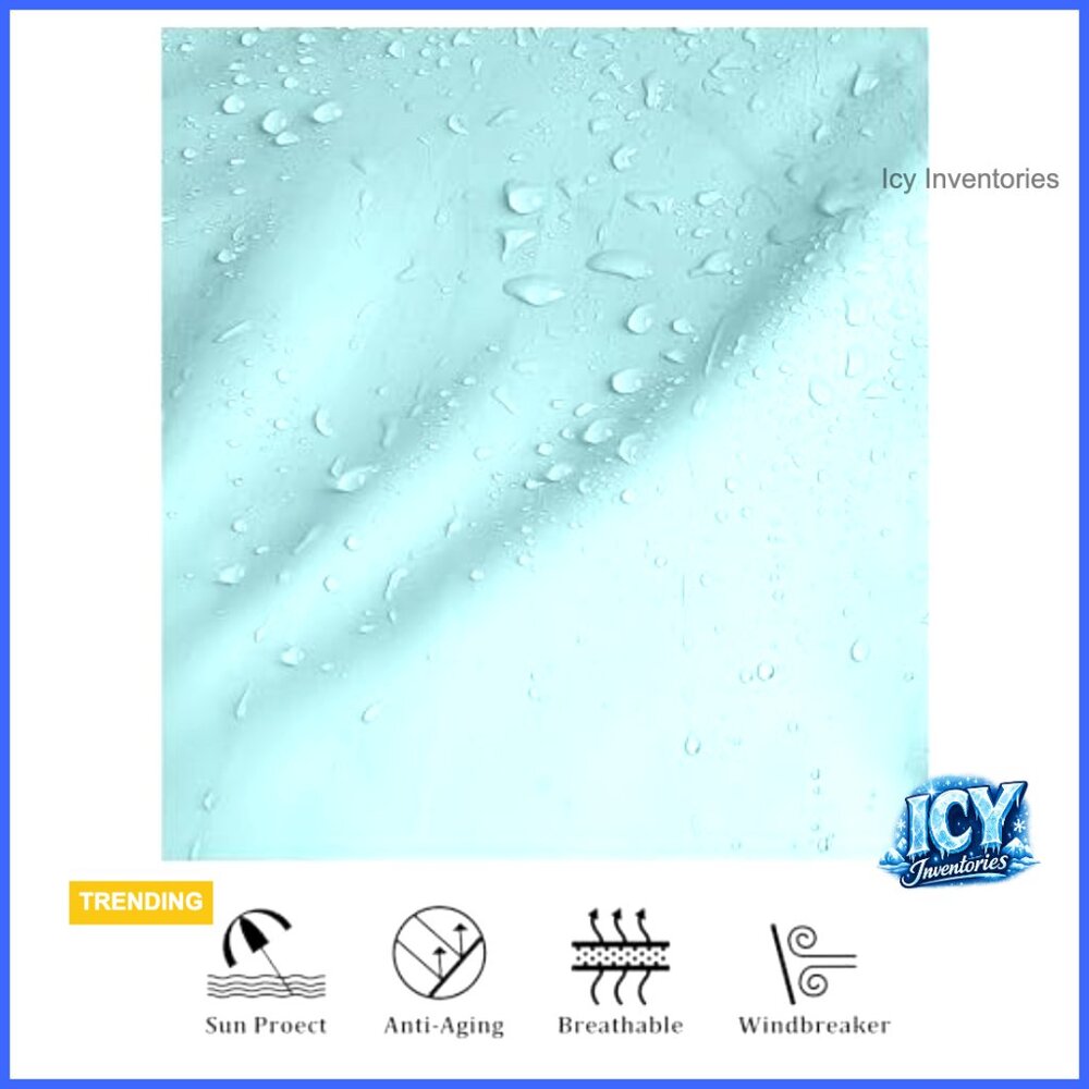 Waterproof Polyester Packable Raincoat With Hood … - image 5